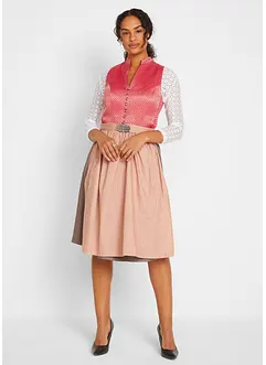 Pohodlný kroj Dirndl, v délce po kolena (2dílná souprava), bonprix