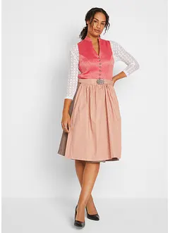 Pohodlný kroj Dirndl, v délce po kolena (2dílná souprava), bonprix