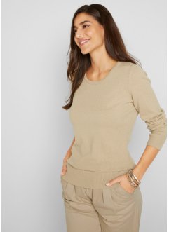 Základní svetr s recyklovanou bavlnou, bpc bonprix collection