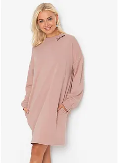 Mikinové šaty oversize, bonprix