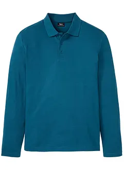 Polo triko s dlouhým rukávem, bonprix