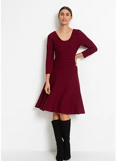 Pletené šaty z měkké viskózové směsi, bonprix