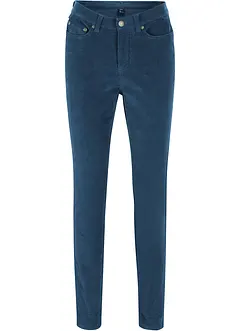 Manšestrové Skinny kalhoty se strečem, bonprix