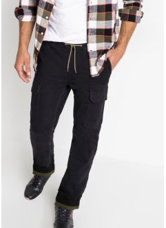 Termo kalhoty bez zapínání Regular Fit Straight, bpc bonprix collection