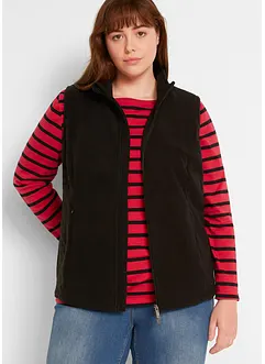 Flísová vesta s kapsami, bonprix