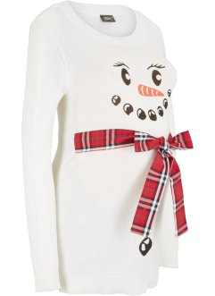 Těhotenský svetr s našitým páskem, bpc bonprix collection