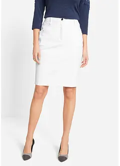 Džínová sukně se strečem, bonprix