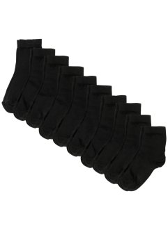 Nízké ponožky Basic (10 párů) s organickou bavlnou, bpc bonprix collection
