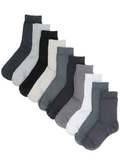 Ponožky Basic (10 párů) s organickou bavlnou, bpc bonprix collection