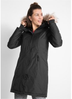 Teplý funkční outdoorový kabát s imitátem kožešiny, bpc bonprix collection