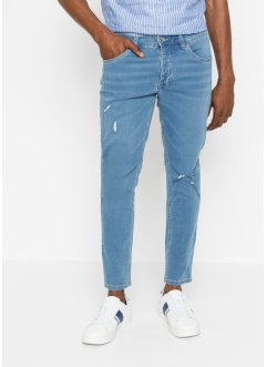 Strečové džíny z organické bavlny, Slim Fit Tapered, RAINBOW