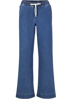 Strečové džíny Wide Leg, Mid Waist, bonprix