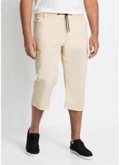 3/4 strečové kalhoty Papertouch, Regular Fit, bpc bonprix collection