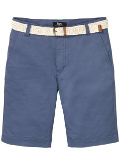 Strečové chino kalhoty s páskem, Regular Fit, bpc bonprix collection