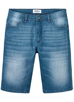 Strečové džínové bermudy se zesíleným rozkrokem, Regular Fit, bonprix