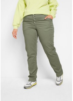 Strečové kalhoty se zmačkaným efektem, bpc bonprix collection