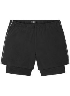 Dvouvrstvé joggingové šortky, bpc bonprix collection