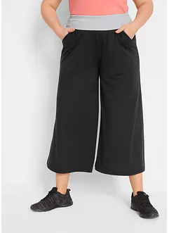 Úpletové kalhoty Culotte, délka po lýtka, bonprix