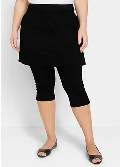 Capri legíny se sukní, bonprix