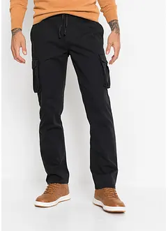 Cargo kalhoty Regular Fit z čisté bavlny, Straight, bonprix