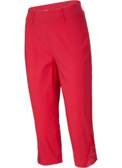 Capri kalhoty s děrovanou výšivkou, bpc selection