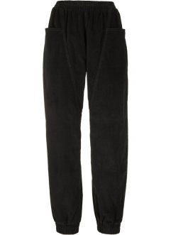 Pohodlné manšestrové kalhoty s velkými kapsami a gumovým průvlekem v pase, bpc bonprix collection