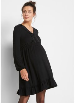 Těhotenské/kojicí šaty s krajkou z udržitelné viskózy, bpc bonprix collection