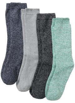 Termo ponožky z froté (4 páry v balení), bpc bonprix collection