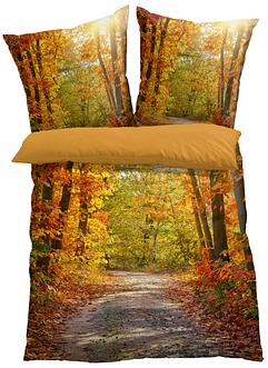 Oboustranné povlečení s motivem lesa, bpc living bonprix collection