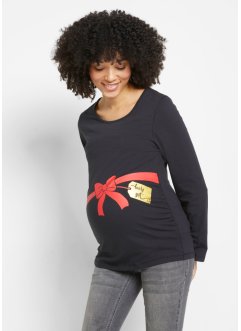 Těhotenské triko s dlouhým rukávem, organická bavlna, bpc bonprix collection