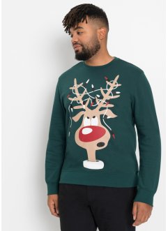 Mikina s recyklovaným polyesterem a vánočním motivem, bpc bonprix collection
