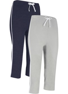Sportovní capri kalhoty, Skinny (2 ks), bpc bonprix collection