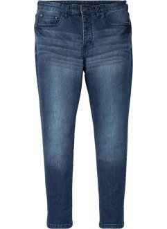 Strečové džíny se zkrácenou délkou, Regular Fit Tapered, RAINBOW