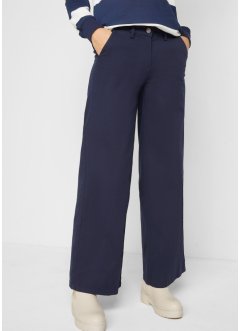 Chino kalhoty se širokými nohavicemi, bpc bonprix collection