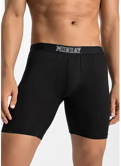 Dlouhé přiléhavé boxerky s bavlnou (7 ks v balení), bonprix