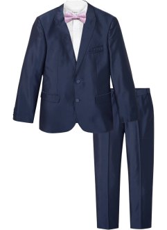 Oblek Slim Fit (3dílná souprava): sako, kalhoty, motýlek, bpc selection