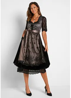 Dirndl s leopardím vzorem, bonprix