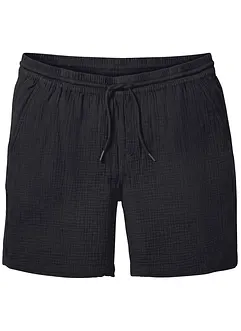 Mušelínové šortky z čisté bavlny, Regular Fit, bonprix