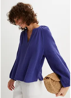Oversize halenka z mušelínu, bonprix