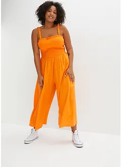 Jumpsuit se širokými nohavicemi, bonprix