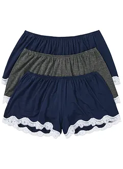 Volné boxerky z viskózy (3 ks v balení), bonprix