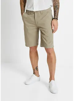 Chino bermudy z čisté bavlny, Regular Fit, bonprix