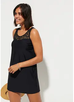 Dlouhé tankiny s krajkou, rychleschnoucí (2dílná souprava), bonprix