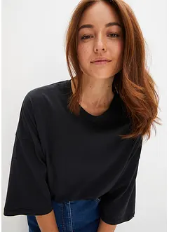 Bavlněné triko Oversized, poloviční rukáv, bonprix