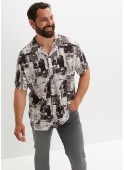 Viskózová košile s krátkými rukávy, bpc selection