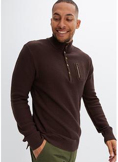 Svetr s knoflíkovou légou, John Baner JEANSWEAR