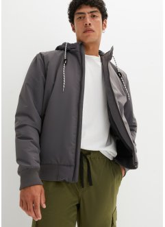 Zimní bunda s kapucí a recyklovaným polyesterem, RAINBOW