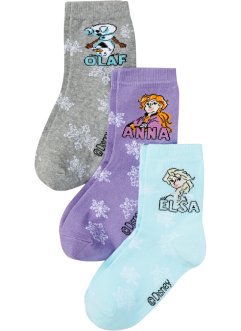 Ponožky Ledové království (3 páry v balení), Disney