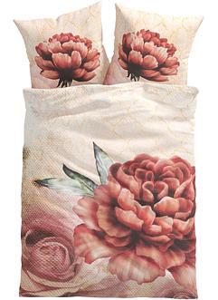 Oboustranné povlečení s květy, bpc living bonprix collection