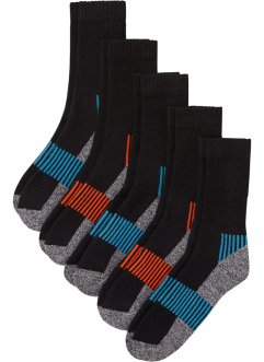 Sportovní termo ponožky (5 párů) s vnitřní stranou z froté, bpc bonprix collection